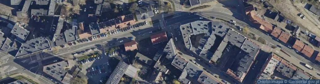 Zdjęcie satelitarne Zabrska ul.