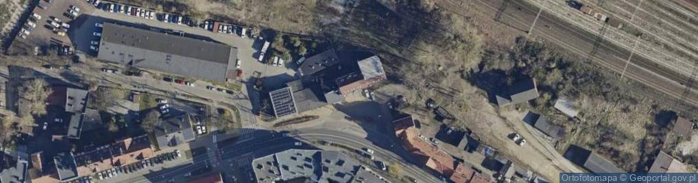 Zdjęcie satelitarne Zabrska ul.