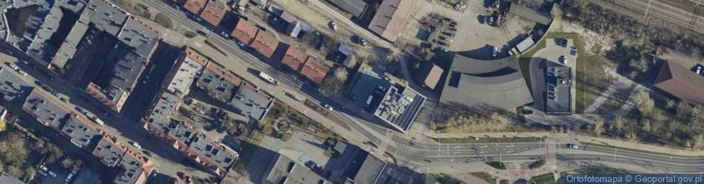 Zdjęcie satelitarne Zabrska ul.
