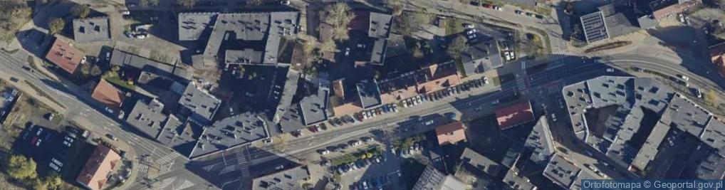 Zdjęcie satelitarne Zabrska ul.