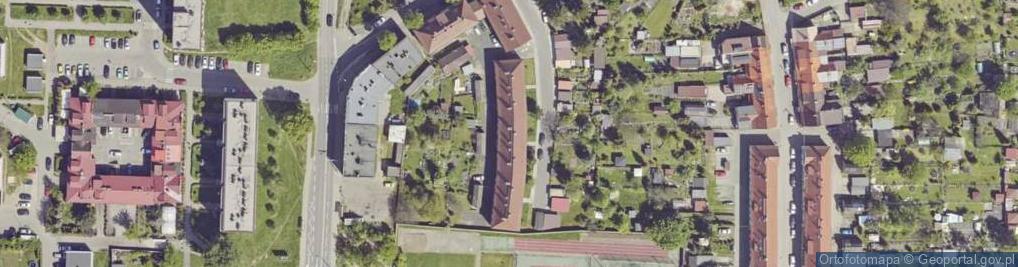 Zdjęcie satelitarne Zawodna ul.