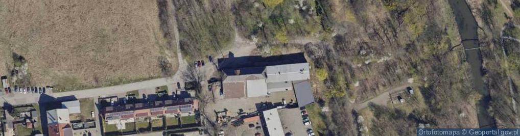 Zdjęcie satelitarne Zamkowa ul.