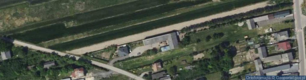 Zdjęcie satelitarne Zalesie ul.