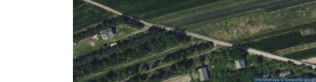Zdjęcie satelitarne Zalesie ul.