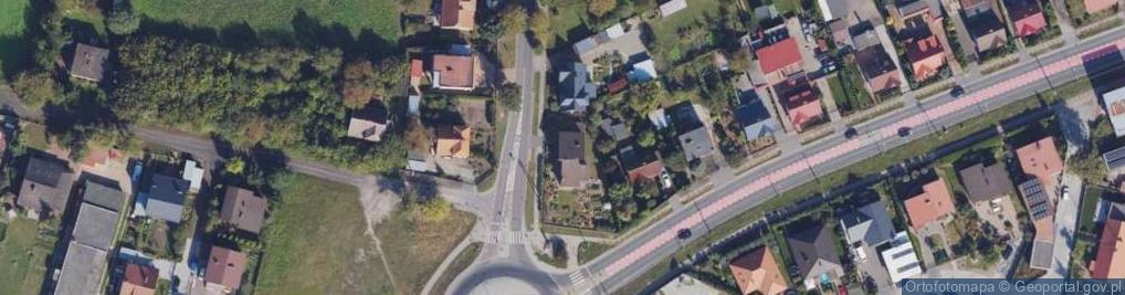 Zdjęcie satelitarne Zajezierna ul.