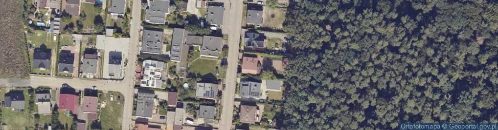 Zdjęcie satelitarne Zachodnia ul.