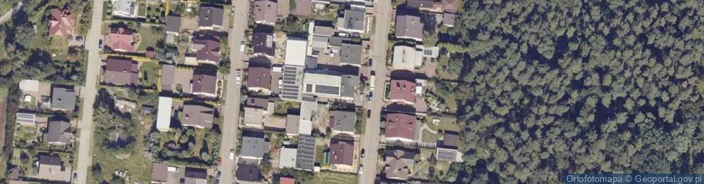 Zdjęcie satelitarne Zachodnia ul.