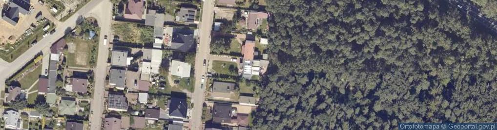 Zdjęcie satelitarne Zachodnia ul.