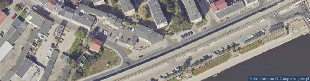 Zdjęcie satelitarne Zaułek ul.