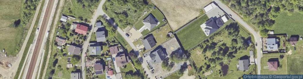 Zdjęcie satelitarne Zaciszna ul.