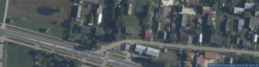 Zdjęcie satelitarne Zaciszna ul.