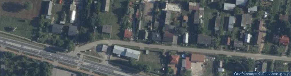 Zdjęcie satelitarne Zaciszna ul.