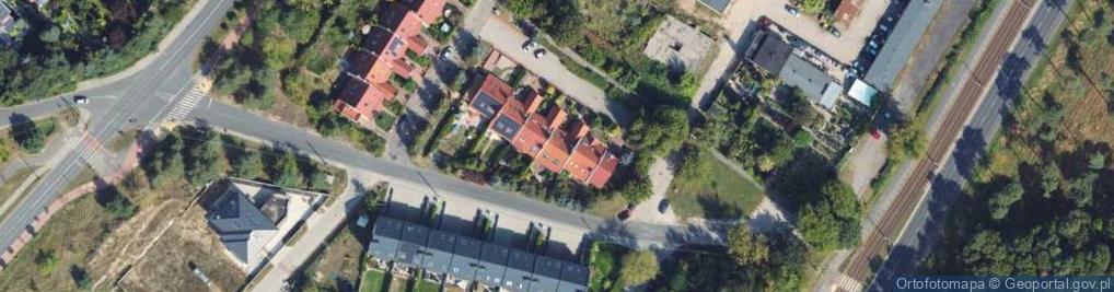 Zdjęcie satelitarne Zachodnia ul.
