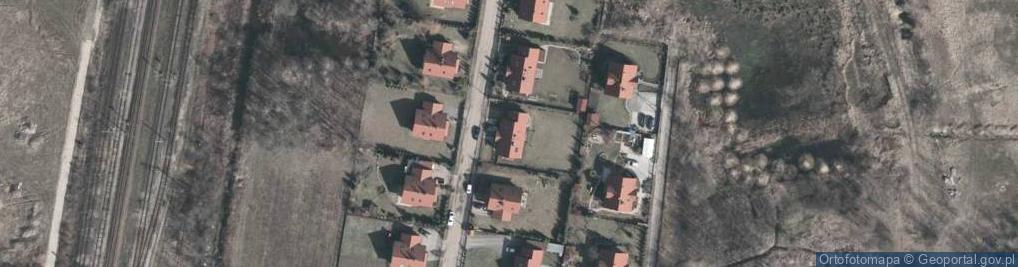 Zdjęcie satelitarne Zachodnia ul.