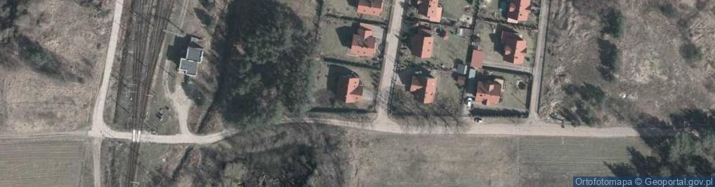 Zdjęcie satelitarne Zachodnia ul.