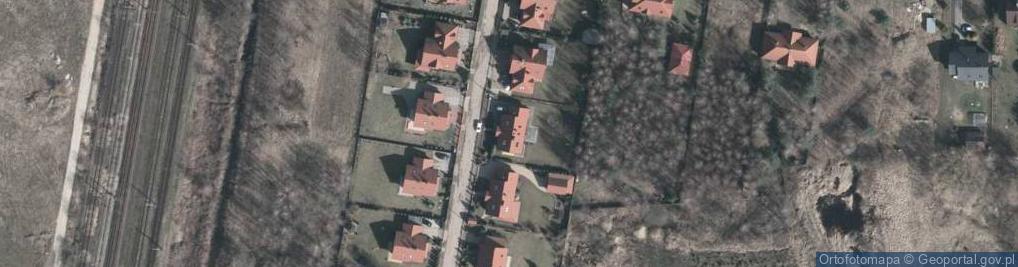 Zdjęcie satelitarne Zachodnia ul.