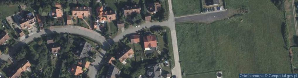 Zdjęcie satelitarne Zakole ul.