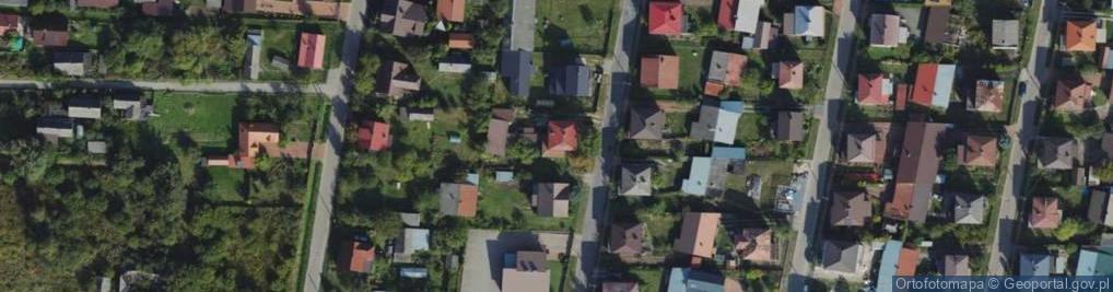 Zdjęcie satelitarne Żabia ul.