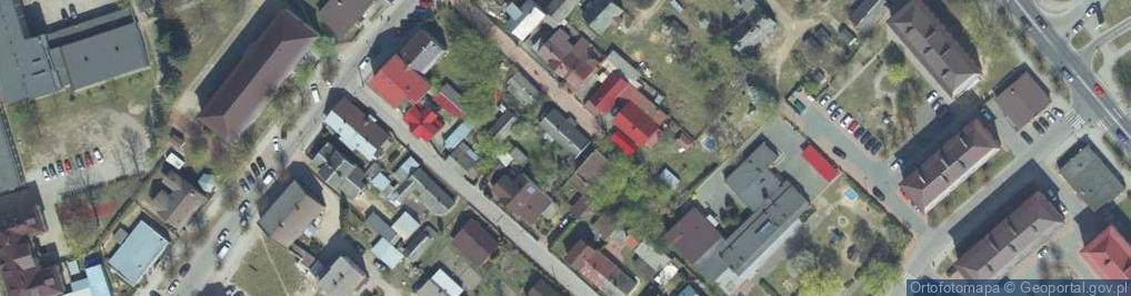 Zdjęcie satelitarne Zaułek Targowy ul.