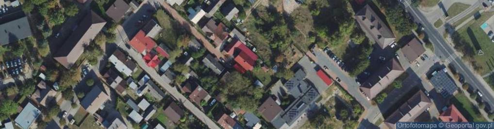 Zdjęcie satelitarne Zaułek Targowy ul.