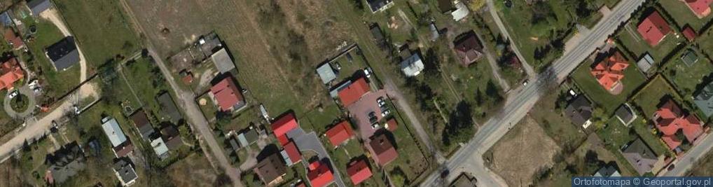 Zdjęcie satelitarne Zagajnikowa ul.