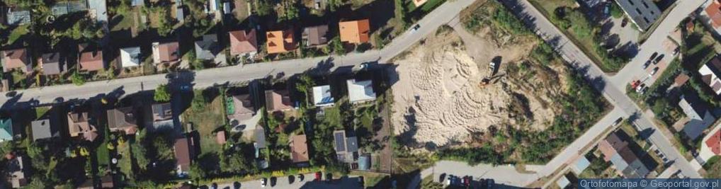 Zdjęcie satelitarne Zalesie ul.