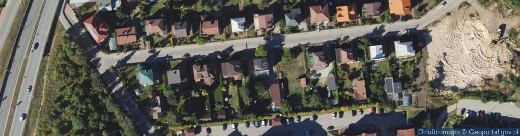 Zdjęcie satelitarne Zalesie ul.