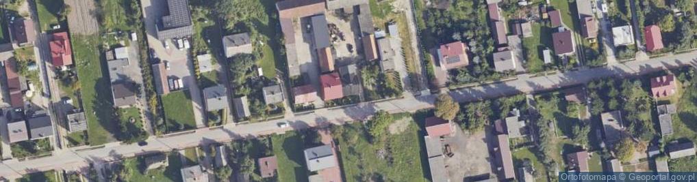 Zdjęcie satelitarne Zachodnia ul.