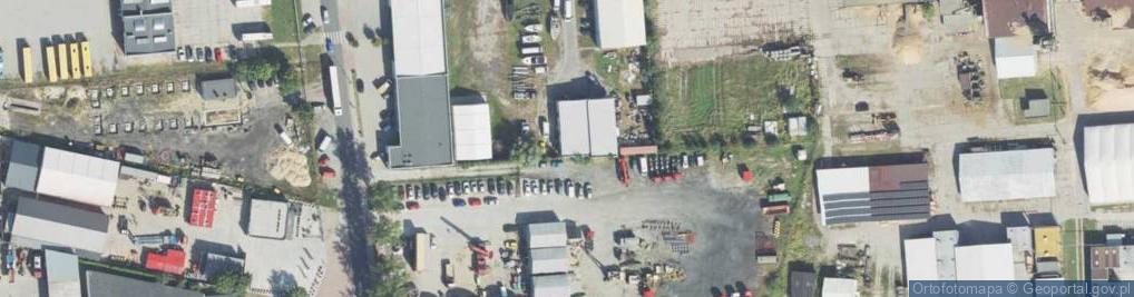 Zdjęcie satelitarne Zaciszna ul.