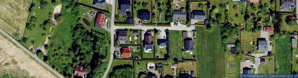 Zdjęcie satelitarne Zawilców ul.