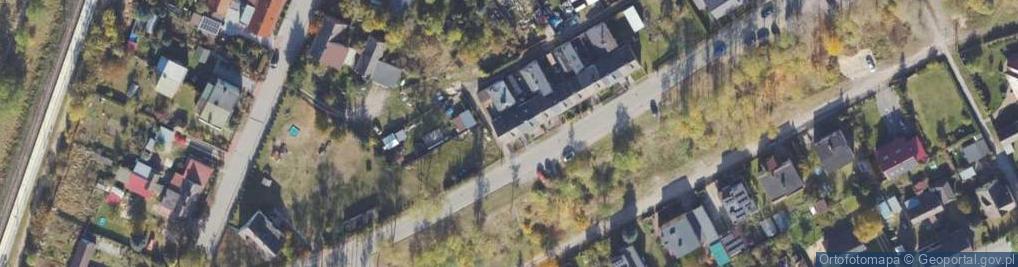 Zdjęcie satelitarne Zawiszy ul.