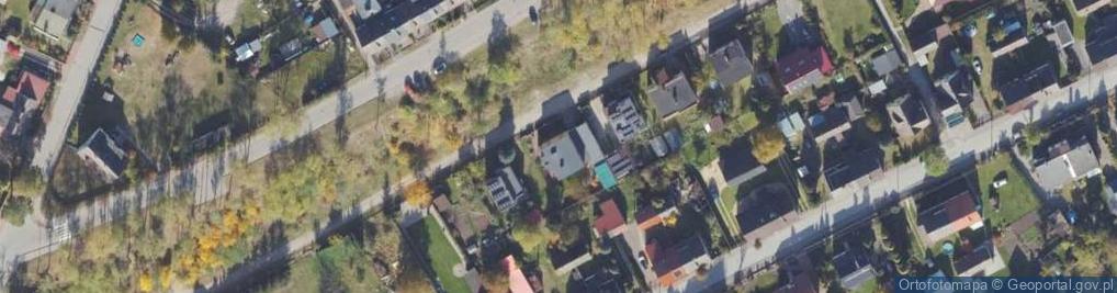 Zdjęcie satelitarne Zawiszy ul.