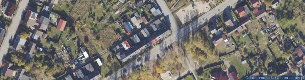 Zdjęcie satelitarne Zawiszy ul.