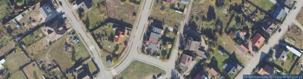 Zdjęcie satelitarne Zawiszy ul.