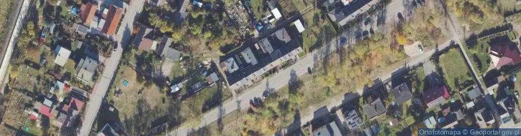 Zdjęcie satelitarne Zawiszy ul.