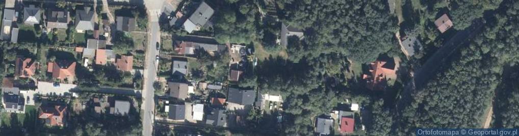 Zdjęcie satelitarne Zaciszna ul.