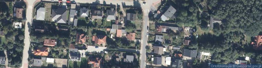 Zdjęcie satelitarne Zaciszna ul.