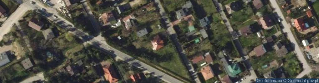 Zdjęcie satelitarne Zachodnia ul.