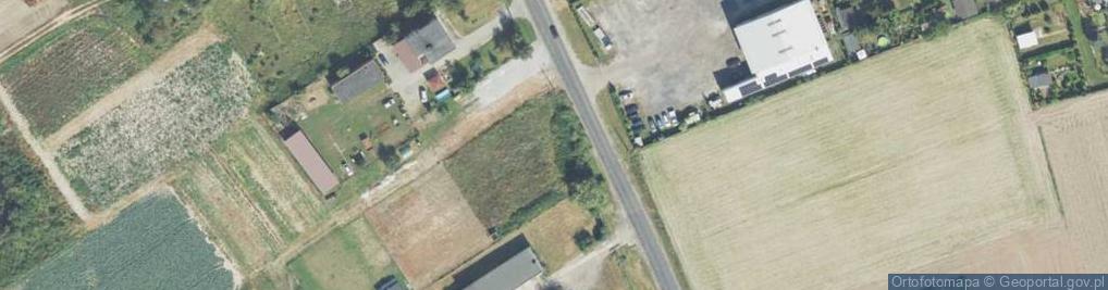 Zdjęcie satelitarne Zachodnia ul.