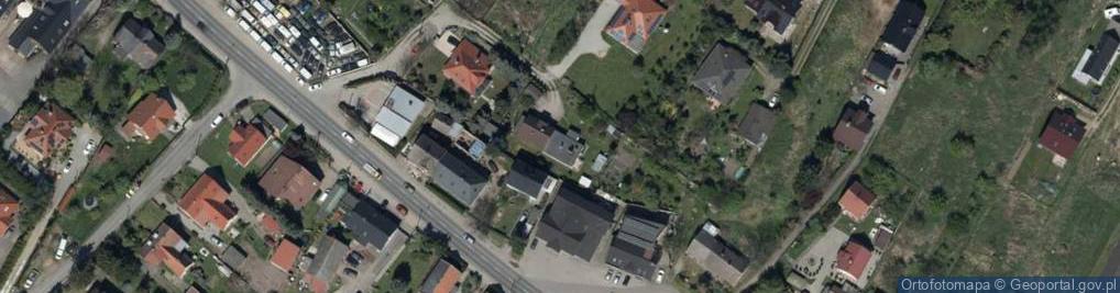 Zdjęcie satelitarne Zakole ul.