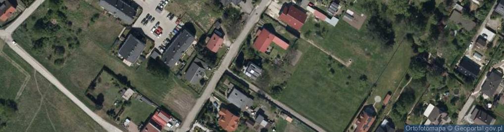 Zdjęcie satelitarne Zaułek Szkolny ul.