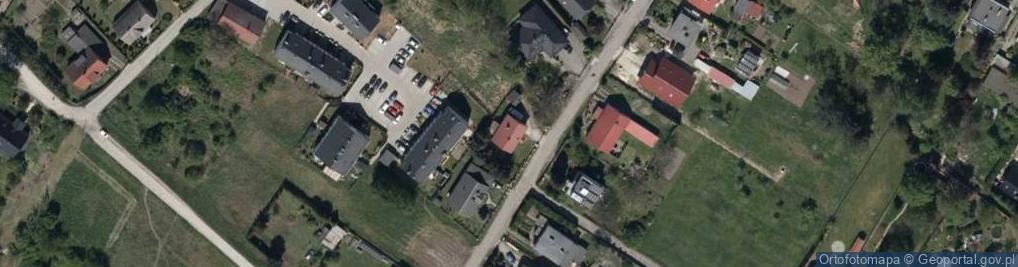 Zdjęcie satelitarne Zaułek Szkolny ul.