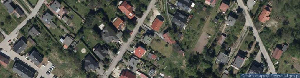 Zdjęcie satelitarne Zaułek Szkolny ul.