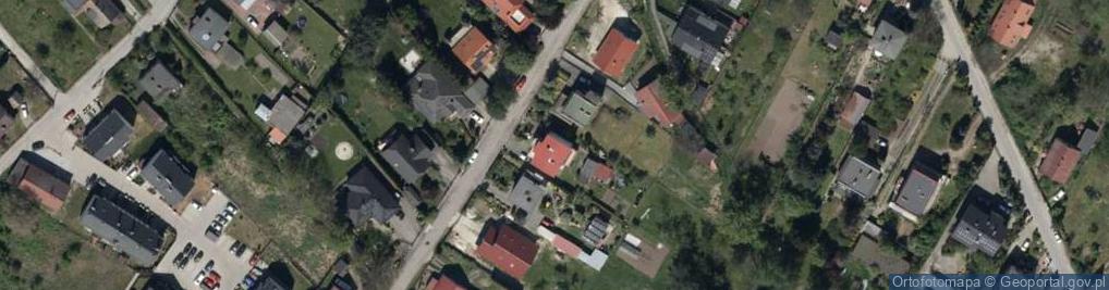 Zdjęcie satelitarne Zaułek Szkolny ul.