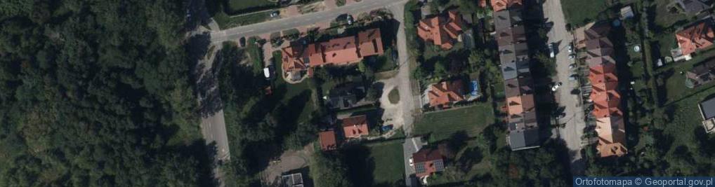 Zdjęcie satelitarne Zakątek ul.