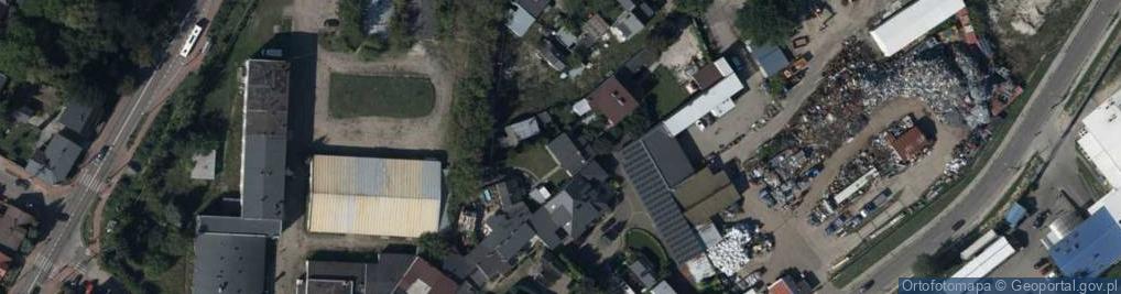 Zdjęcie satelitarne Zakolejkowa ul.