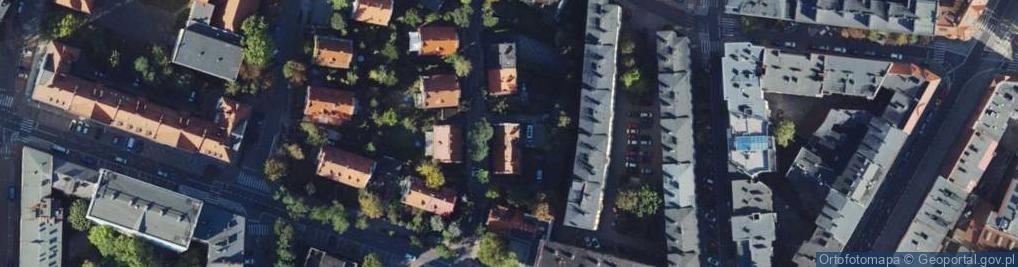 Zdjęcie satelitarne Zajączka Józefa, gen. ul.