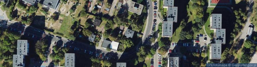 Zdjęcie satelitarne Zadole ul.