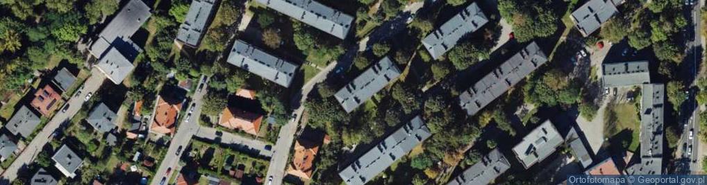 Zdjęcie satelitarne Zagrody ul.