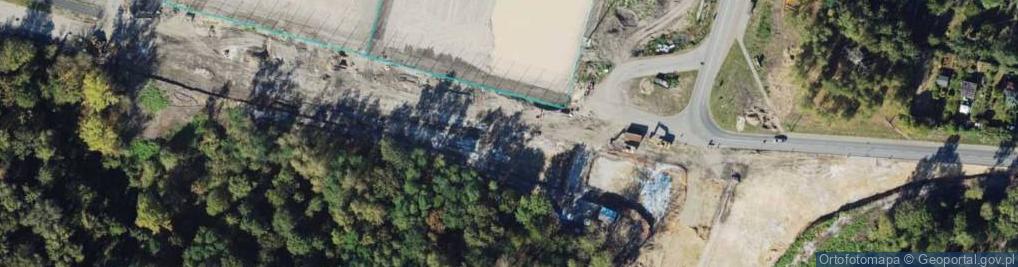 Zdjęcie satelitarne Załęska Hałda ul.